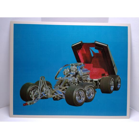 Martian Hot Rod Spider California Show Car Original Photo Print Jay Ohrberg 1969 - Picture 1 of 10